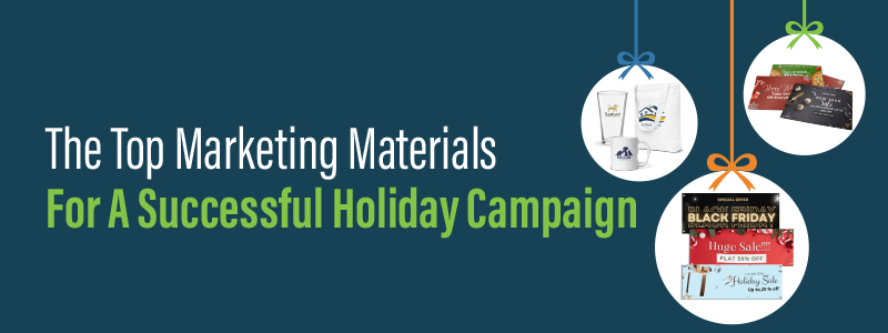 Holiday Print Marketing Materials