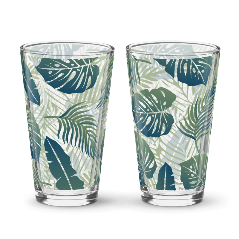 All Over Printed Pint Glasses