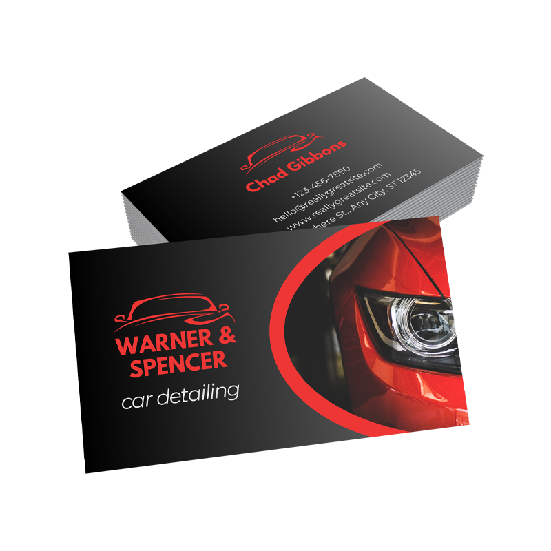 Car Wash Business Cards