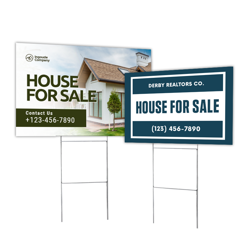 Real Estate Yard Signs